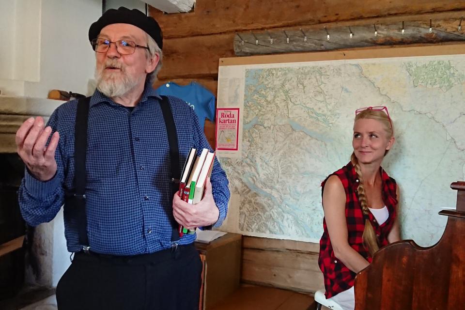 Bengt Pohjanen och Carina Henriksson Lainio Hembygdsgård ORD&TON